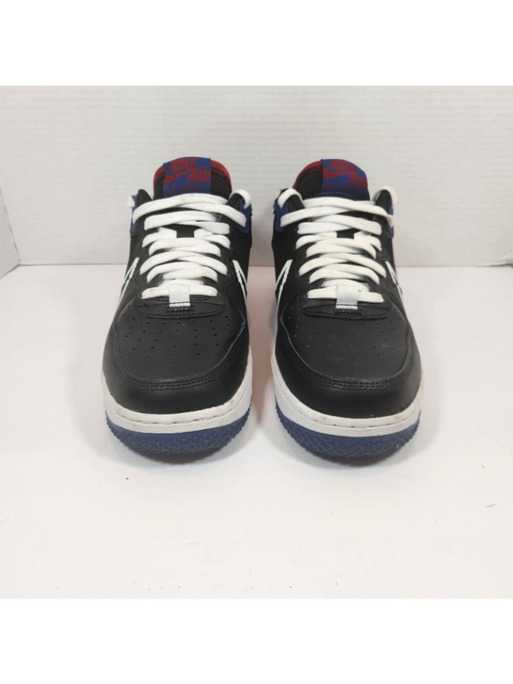 Nike Air Force 1 Low React D/MS/X USA Black Shoes Sneakers Mens US 8 UK 7 EURO41 - Picture 4 of 11